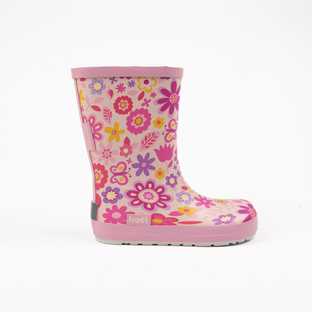 Koel Barefoot Wellie Fuchsia Flowers