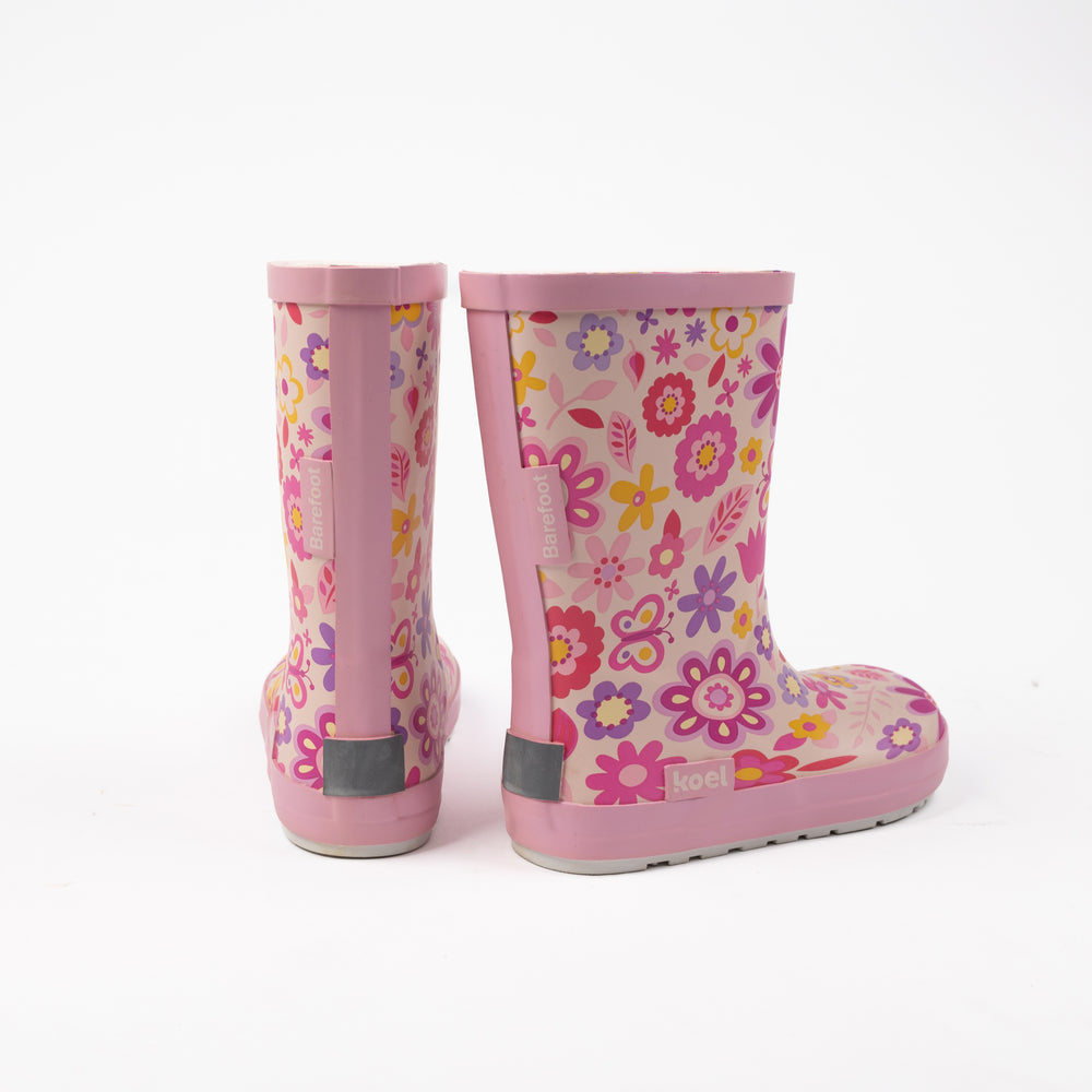 Koel Barefoot Wellie Fuchsia Flowers