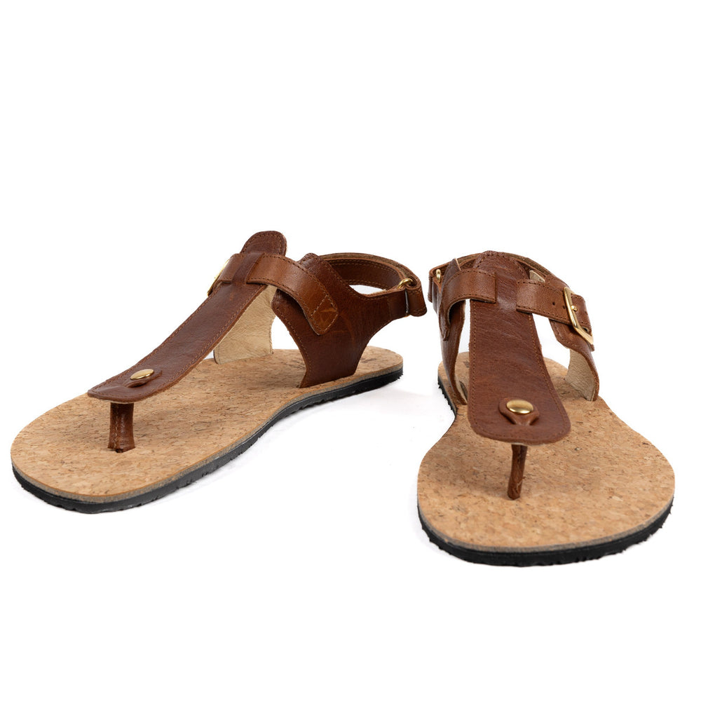 Koel Barefoot Sandales Ariana Napa Cognac