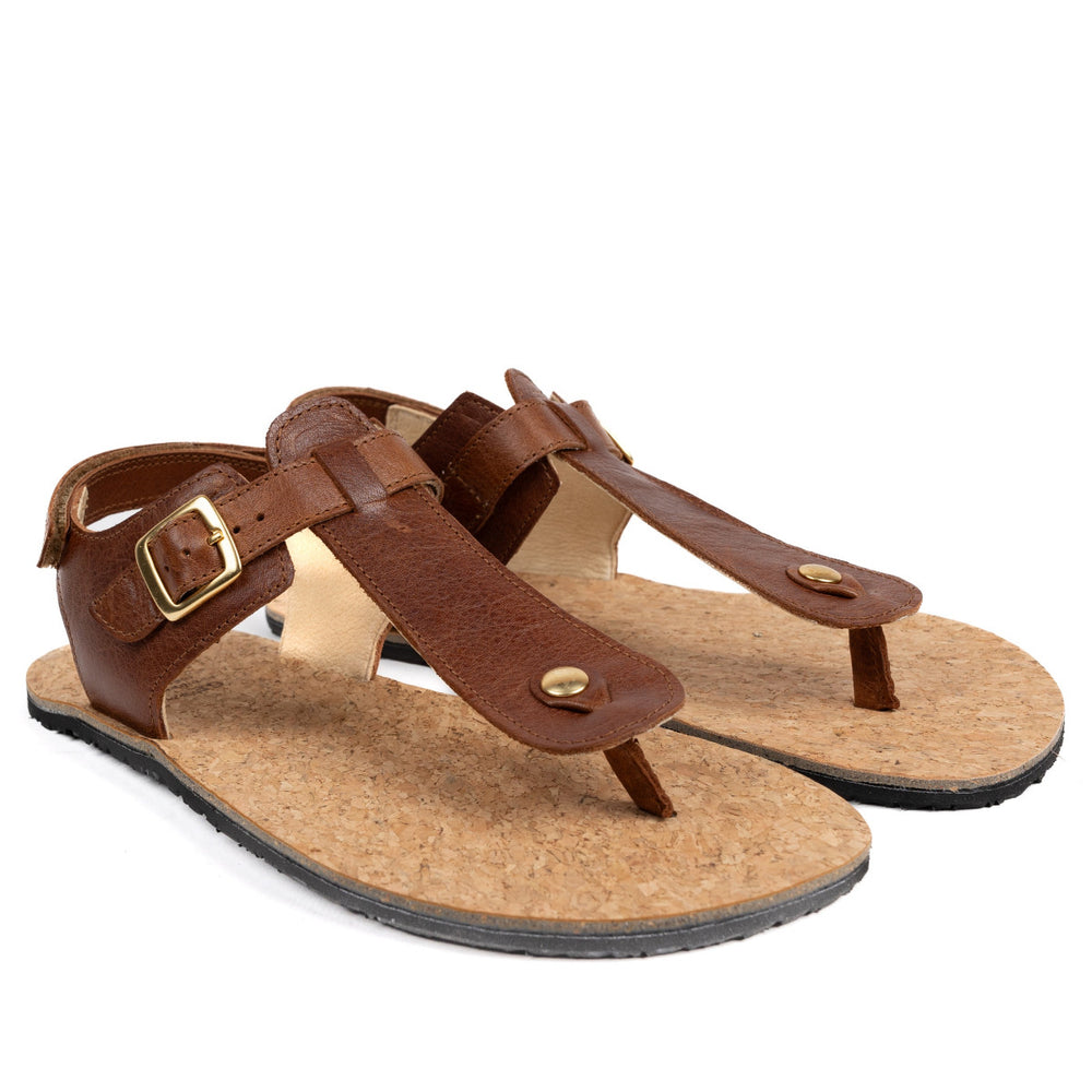 Koel Barefoot Sandales Ariana Napa Cognac