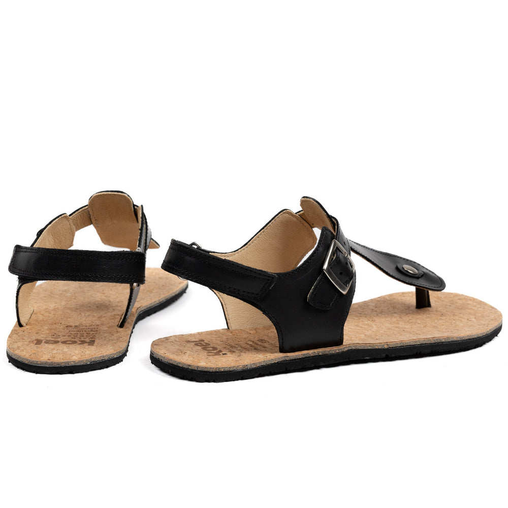 Koel Barefoot Sandales Ariana Napa Noir
