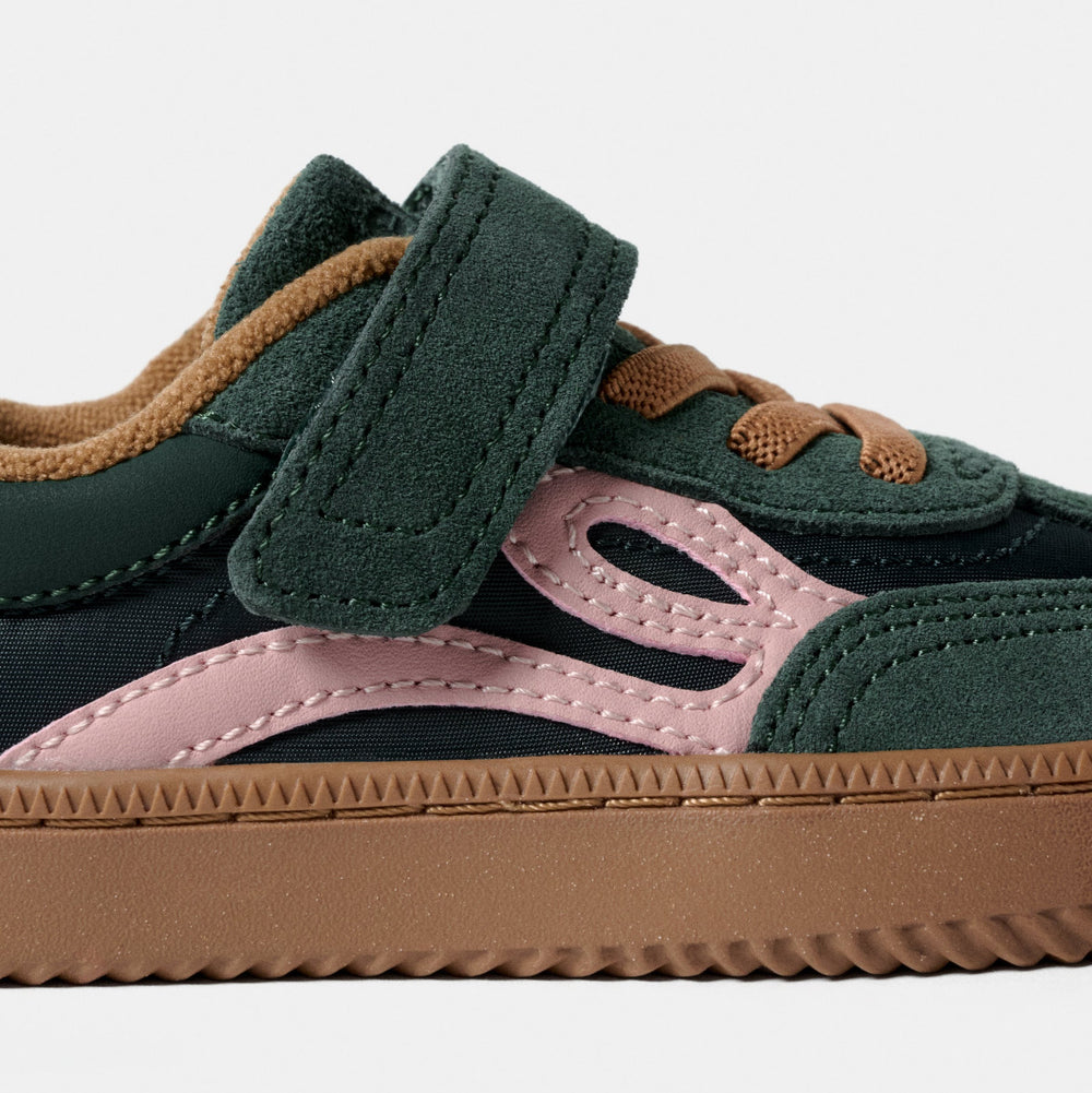 Lejan One Dark Green Pink