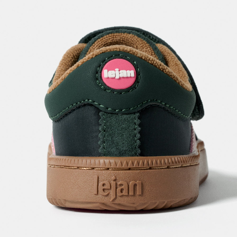 Lejan One Dark Green Pink