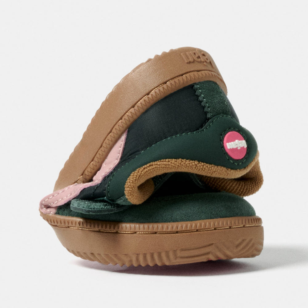 Lejan One Dark Green Pink