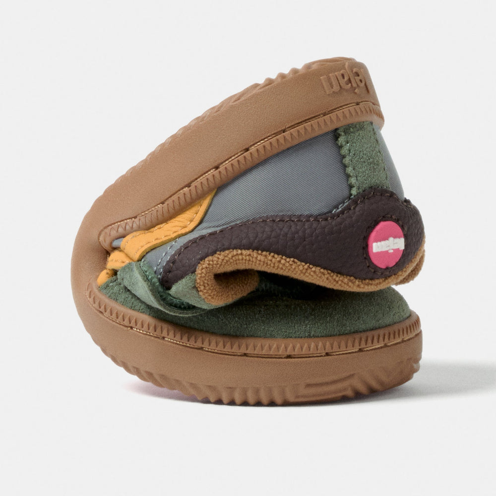 Lejan One Mineral Gray Mustard