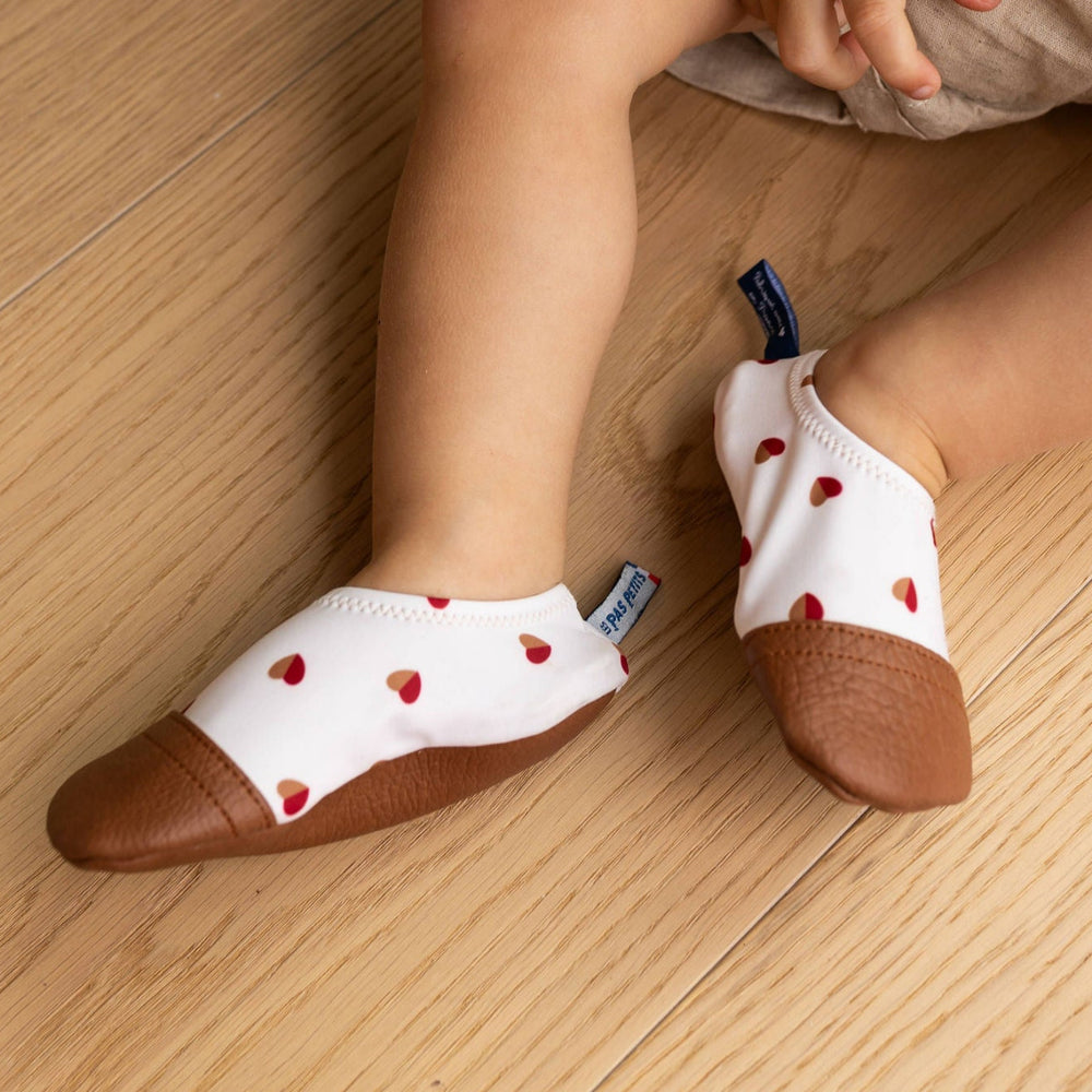 Les Pas Petits Coeurs Bicolores