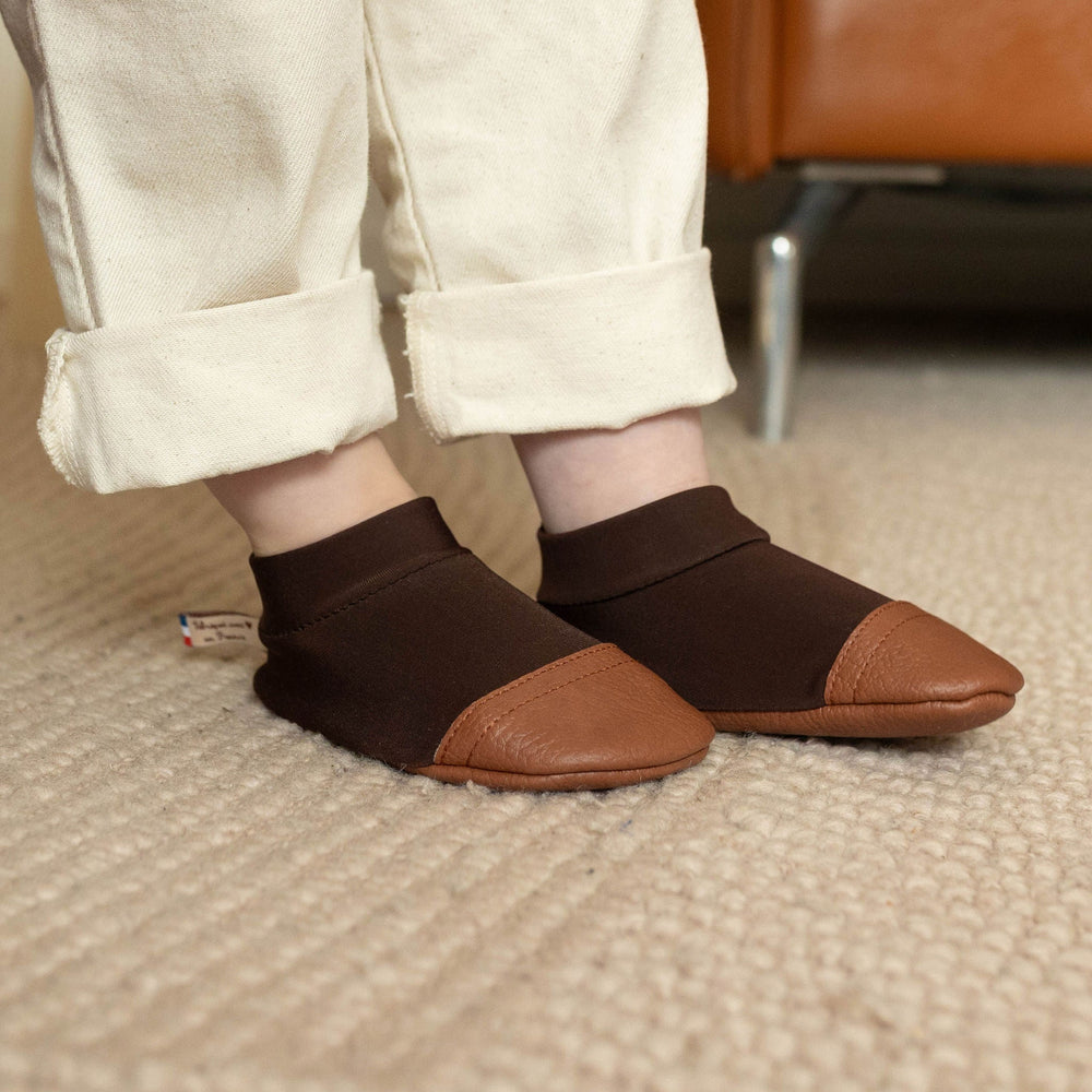 Les Pas Petits Polaires Marron Chocolat