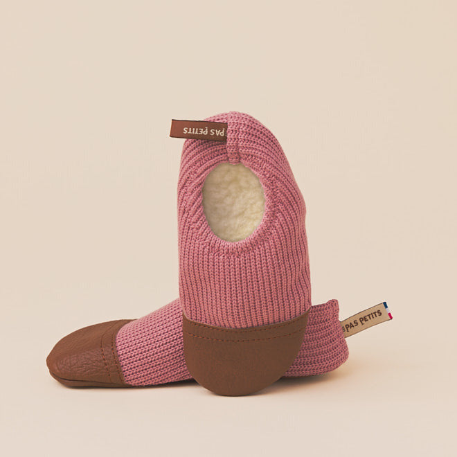 Les Pas Petits Tricots Vieux Rose