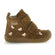 Naturino Barefoot Vont Velcros Suede Wool Butterfly Brown