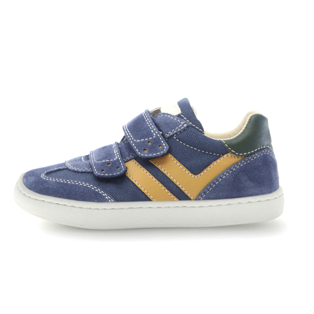 Naturino Kids Kevis Velcros Suede Azure Green Zucca