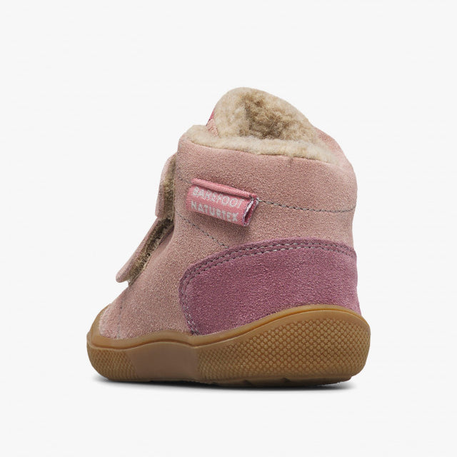 Naturino Barefoot Spinni Tex Wp de ante y lana, color magnolia