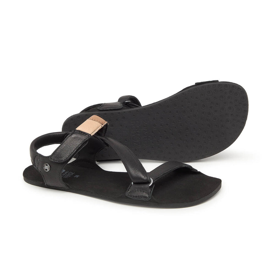 Zapato Feroz Adulte Oliva Negro Piel