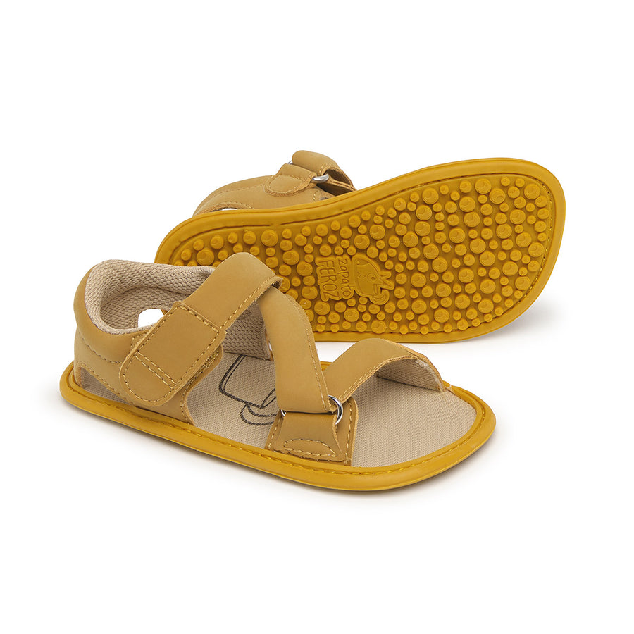 Zapato Feroz Rockers Oliva Mostaza
