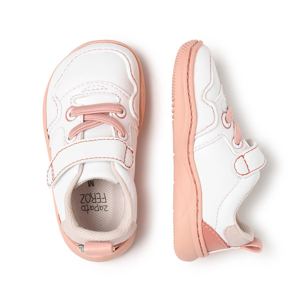 Zapato Feroz Olocau Blanco Rosa