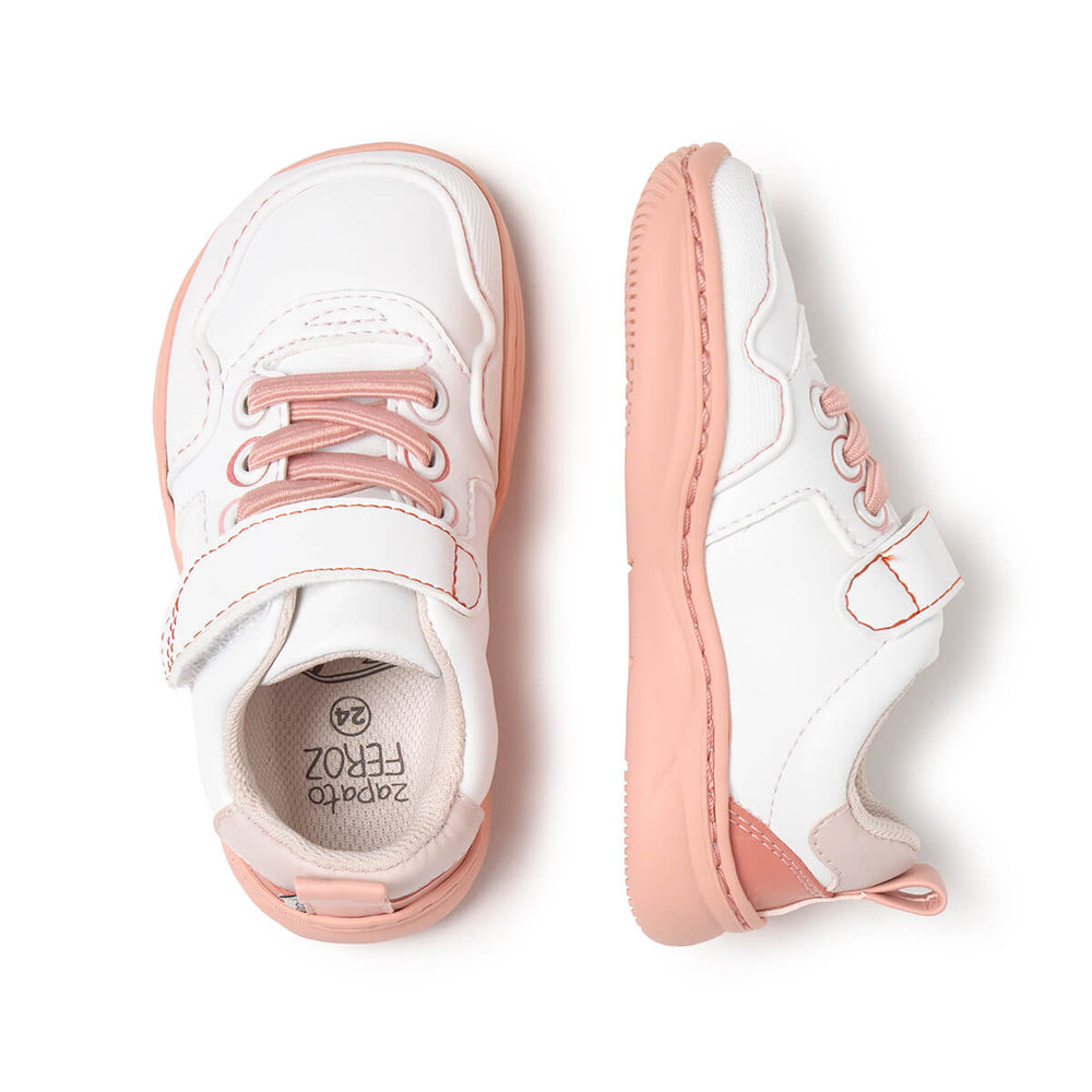 Zapato Feroz Rockers Olocau Blanco Rosa
