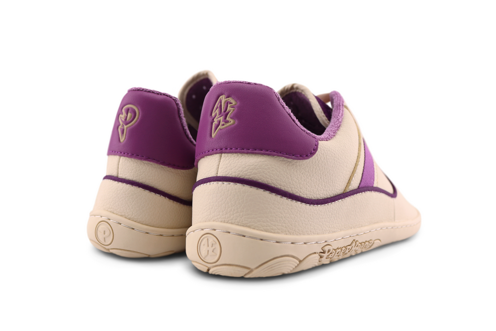 Paperkrane Retro Low Sneakers Cordones Plum Adulto