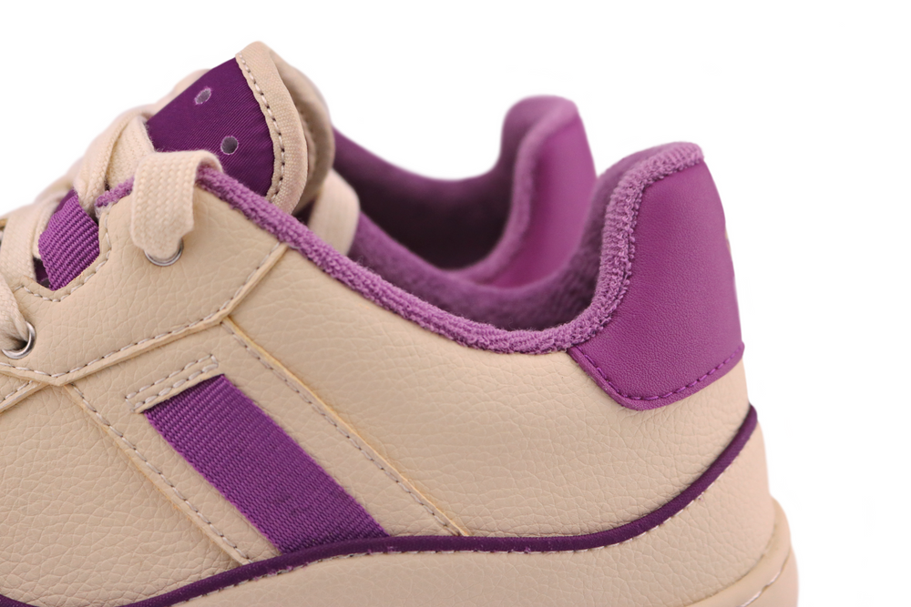 Paperkrane Retro Low Sneakers Cordones Plum Adulto