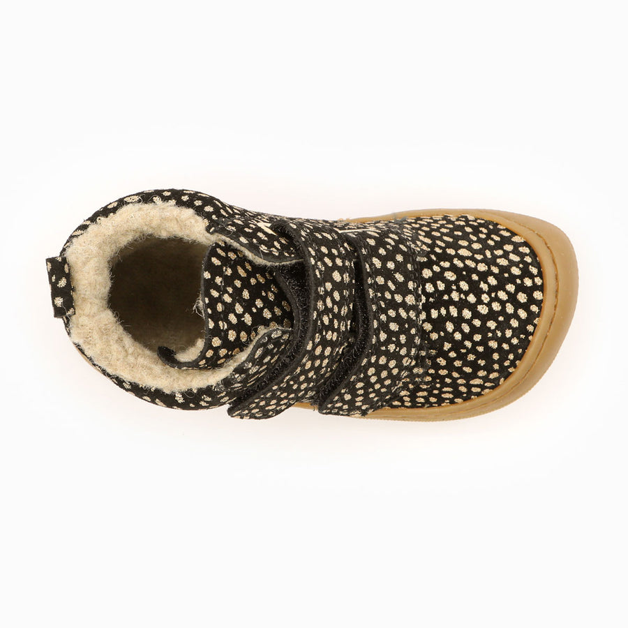 Naturino Barefoot Vont Wool Pony Black Platinum