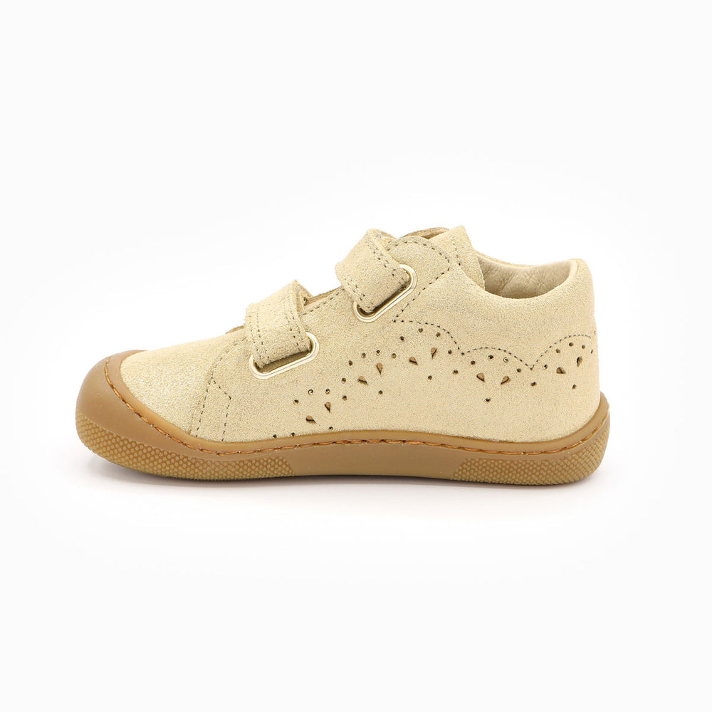 Naturino Barefoot Lakky Glitter Platinum