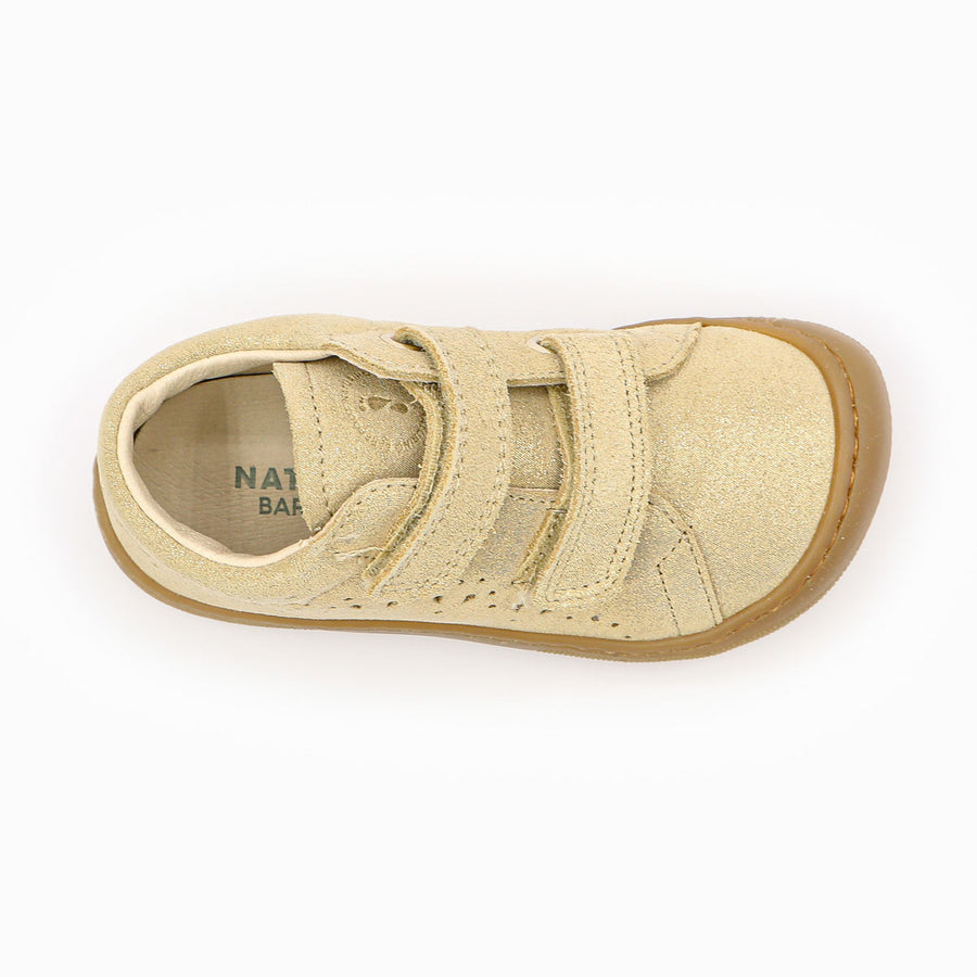 Naturino Barefoot Lakky Glitter Platinum
