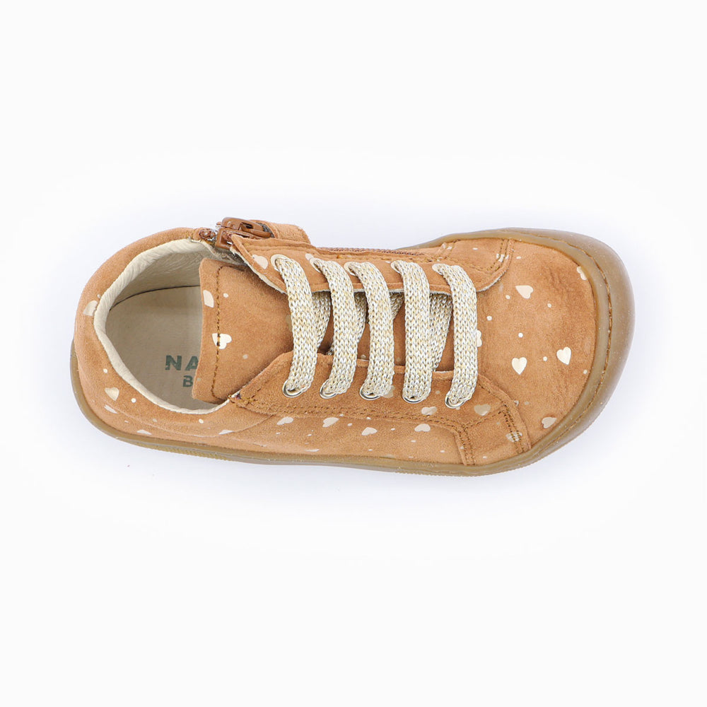 Naturino Barefoot Kommy Zip Love Brown