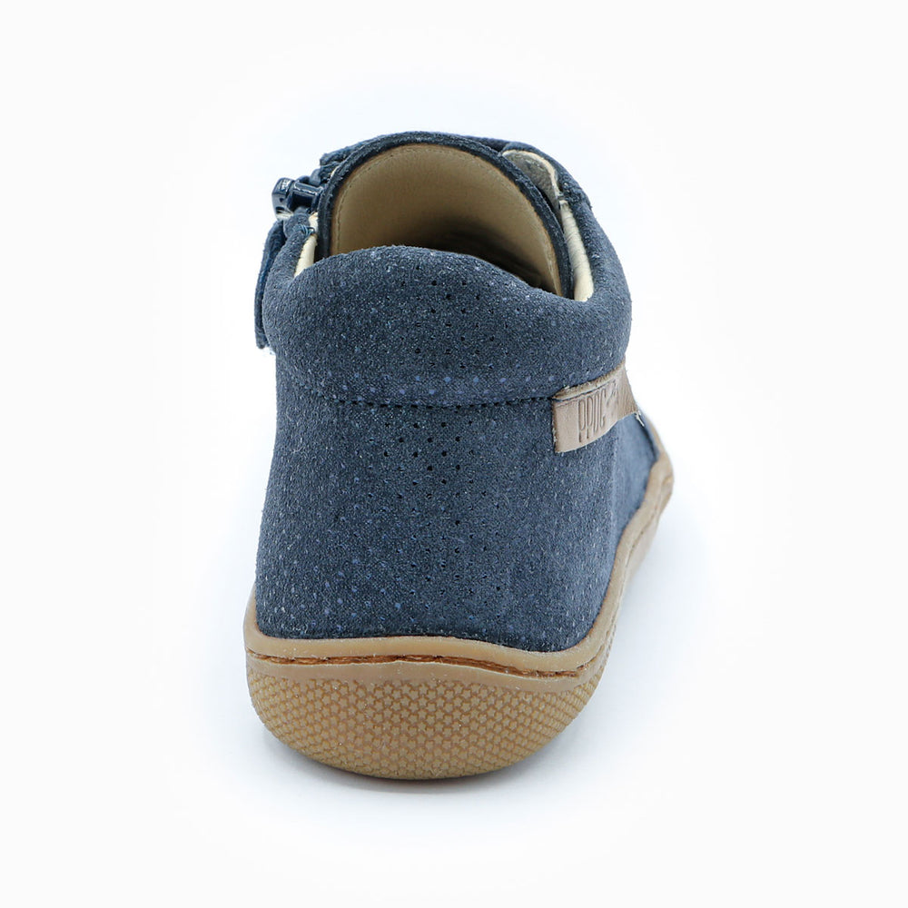 Naturino Barefoot Kommy Zip Dots Blue