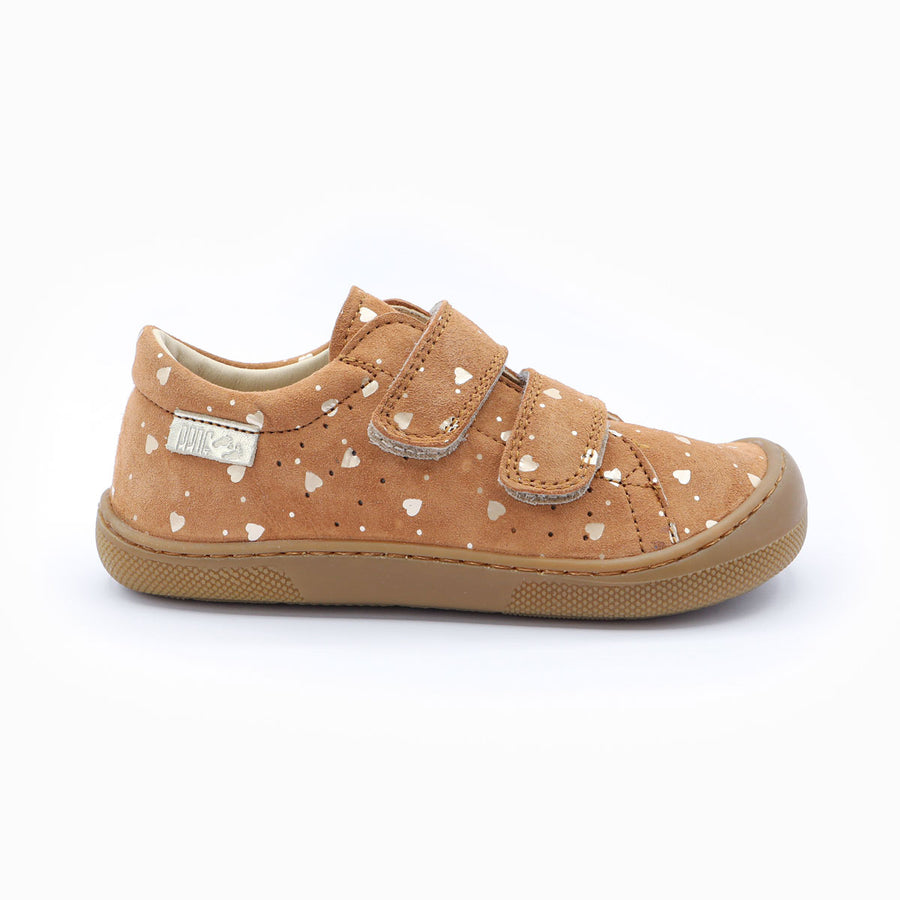 Naturino Barefoot Rabir Velcros Love Brown