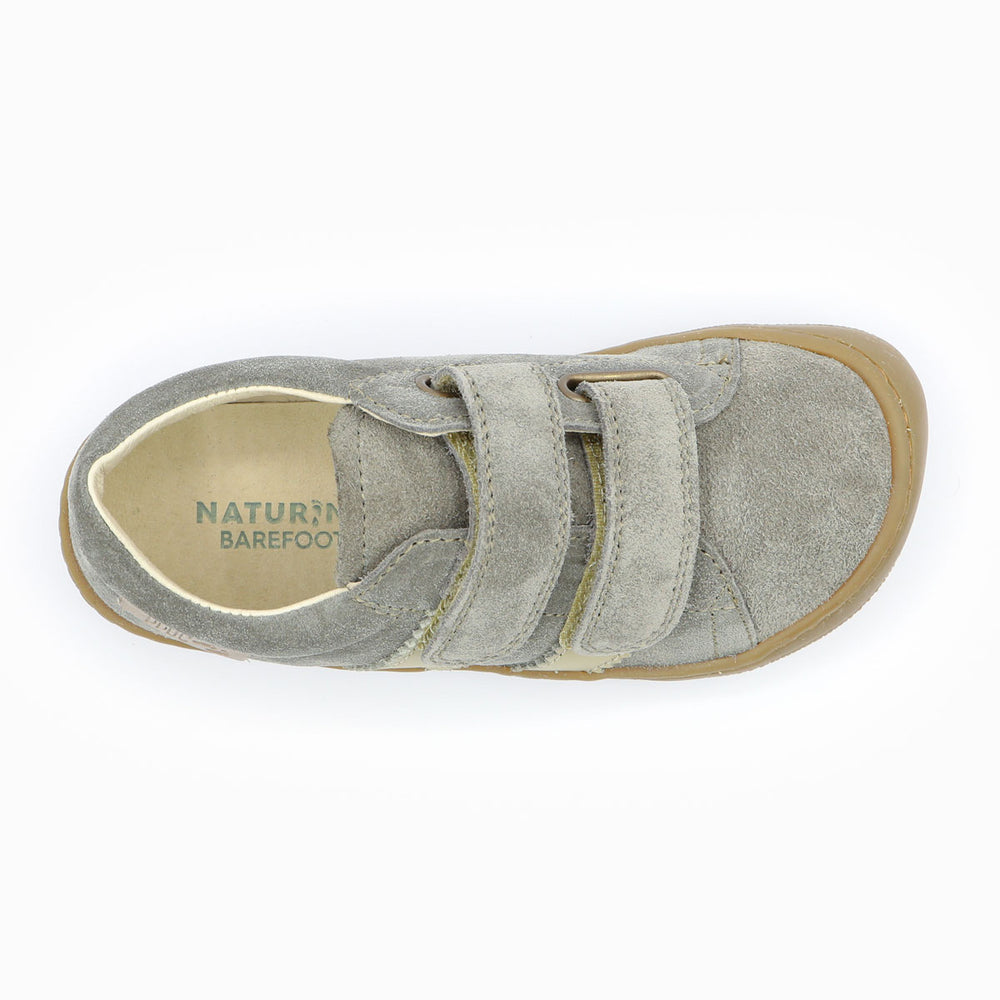 Naturino Barefoot Rimby Velcros Mud Stone