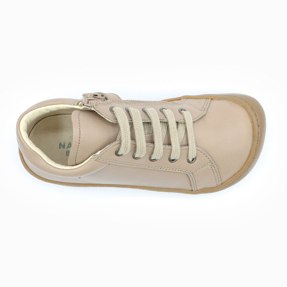 Naturino Fille Annie Zip Chaussure De Gymnastique - Baskets En Cuir Confortables Et Stylées