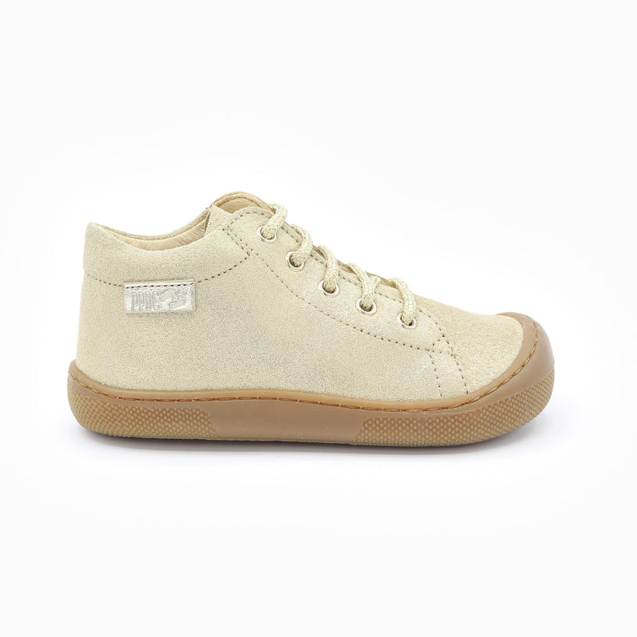 Naturino Barefoot Orec Cordones Glitter Platinum