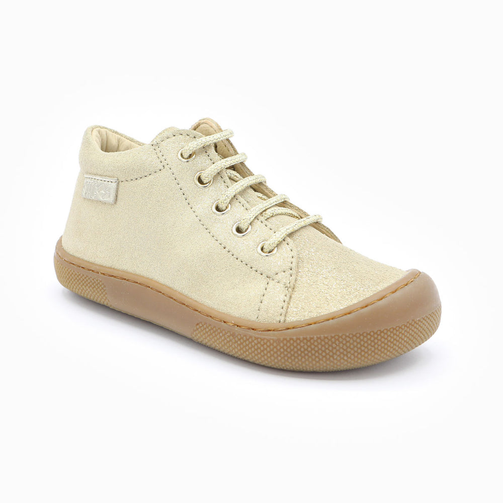 Naturino Barefoot Orec Cordones Glitter Platinum