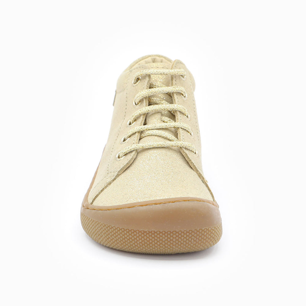 Naturino Barefoot Orec Cordones Glitter Platinum
