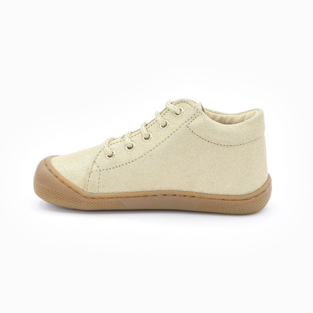 Naturino Barefoot Orec Cordones Glitter Platinum