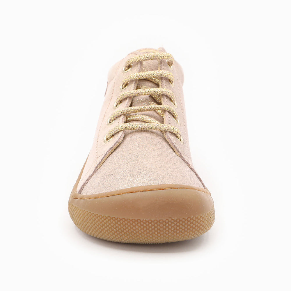 Naturino Barefoot Orec Cordones Glitter Rose