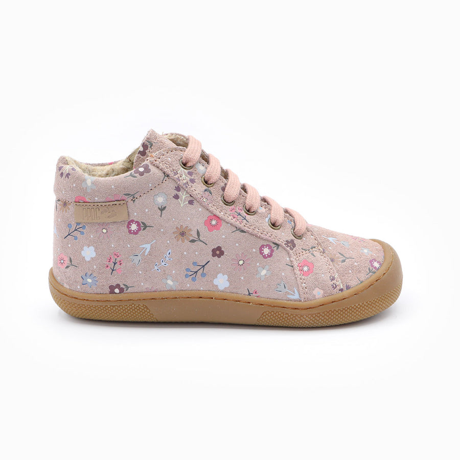 Naturino Barefoot Kommy Zip Bonny Wool Rose