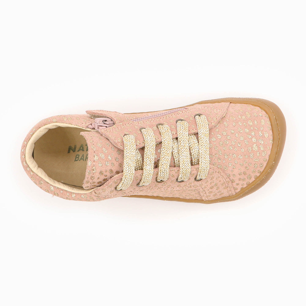Naturino Barefoot Kommy Zip Pony Rose Platinum