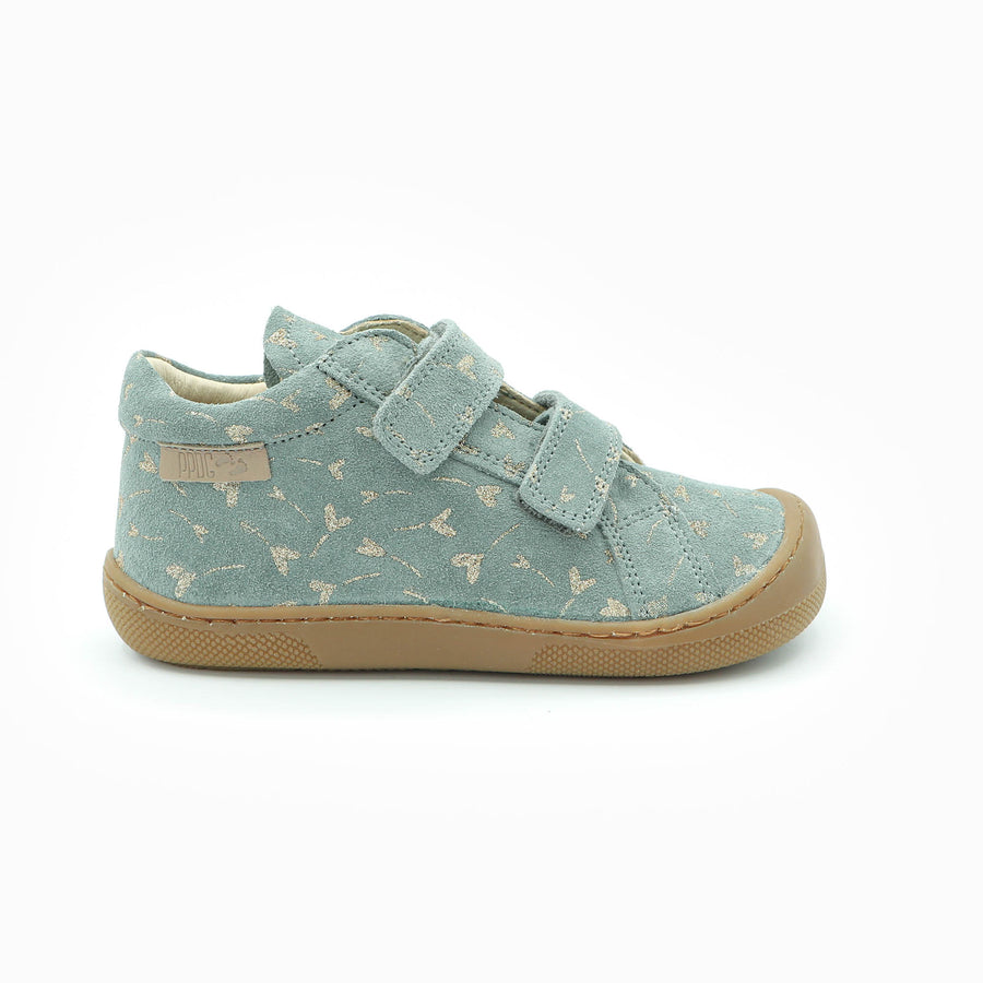 Naturino Barefoot Kommy Velcros Flower Hearth Cloud Platinum