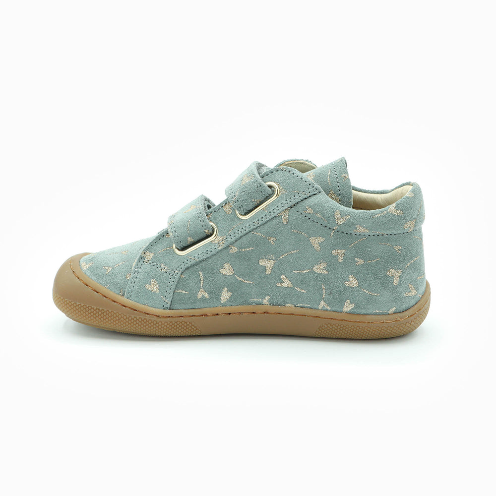 Naturino Barefoot Kommy Velcros Flower Hearth Cloud Platinum