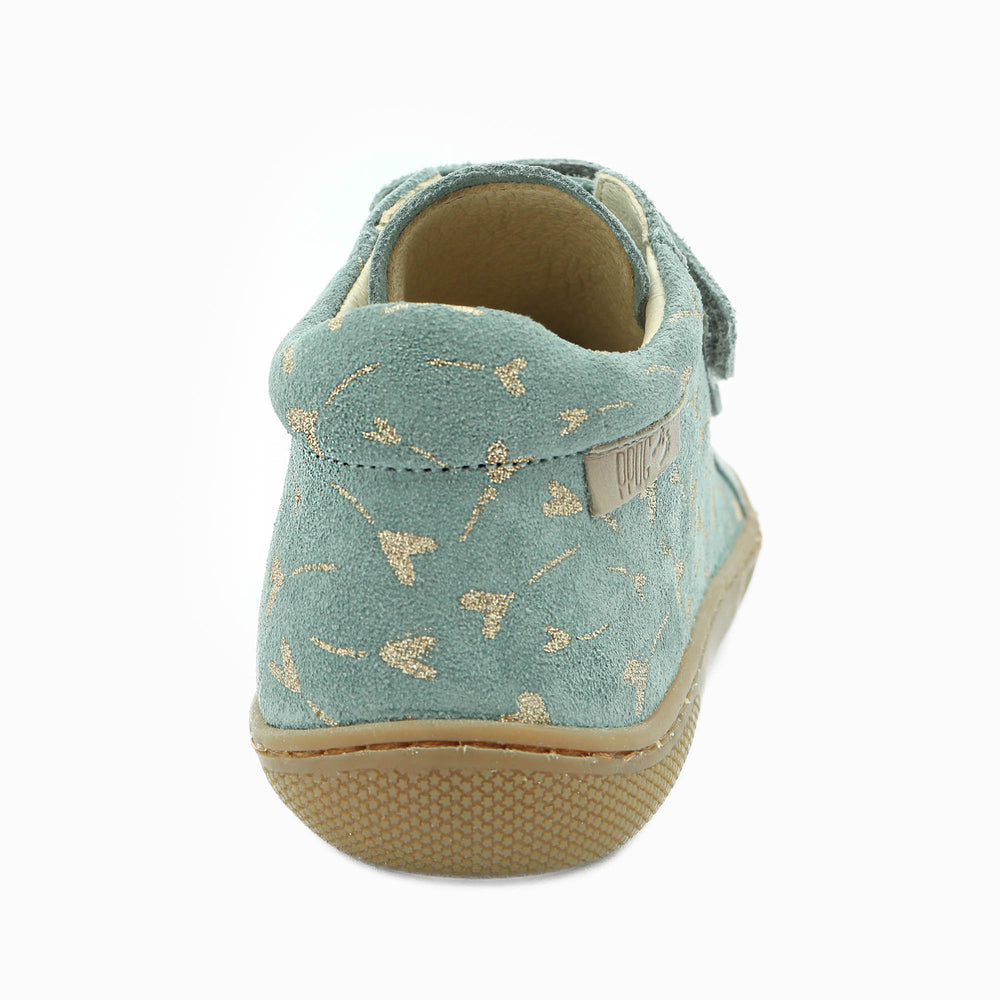 Naturino Barefoot Kommy Velcros Flower Hearth Cloud Platinum