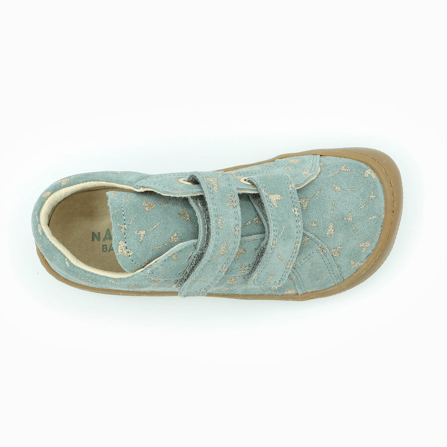 Naturino Barefoot Kommy Velcros Flower Hearth Cloud Platinum