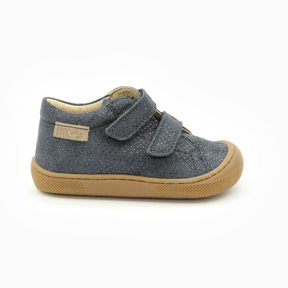 Naturino Barefoot Kommy Velcros Dots Blue