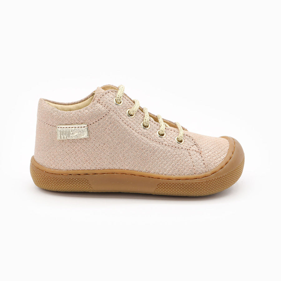 Naturino Barefoot Orec Cordones Lizard Rose