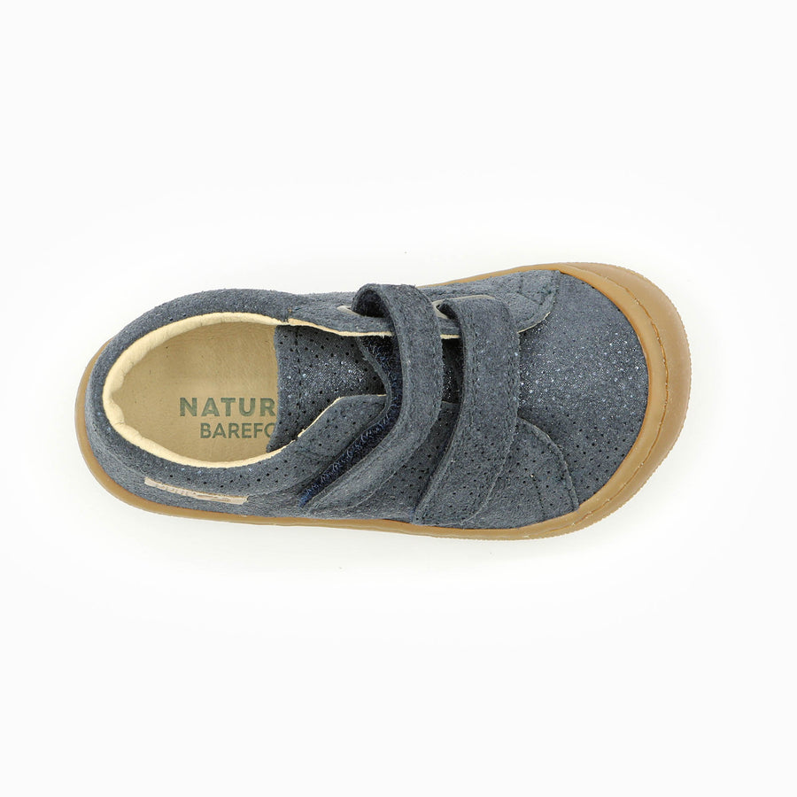 Naturino Barefoot Kommy Velcros Dots Blue