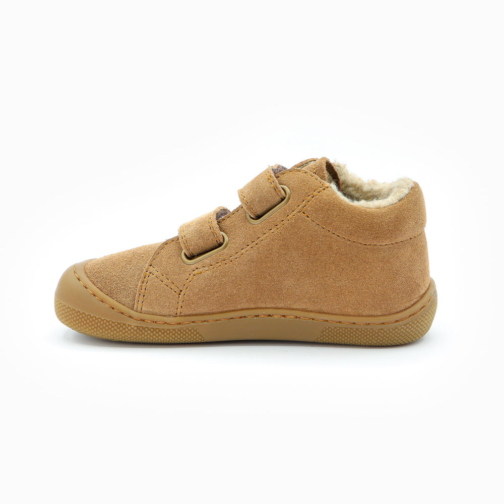 Naturino Barefoot Rimby Wool Velcros Brown Indigo