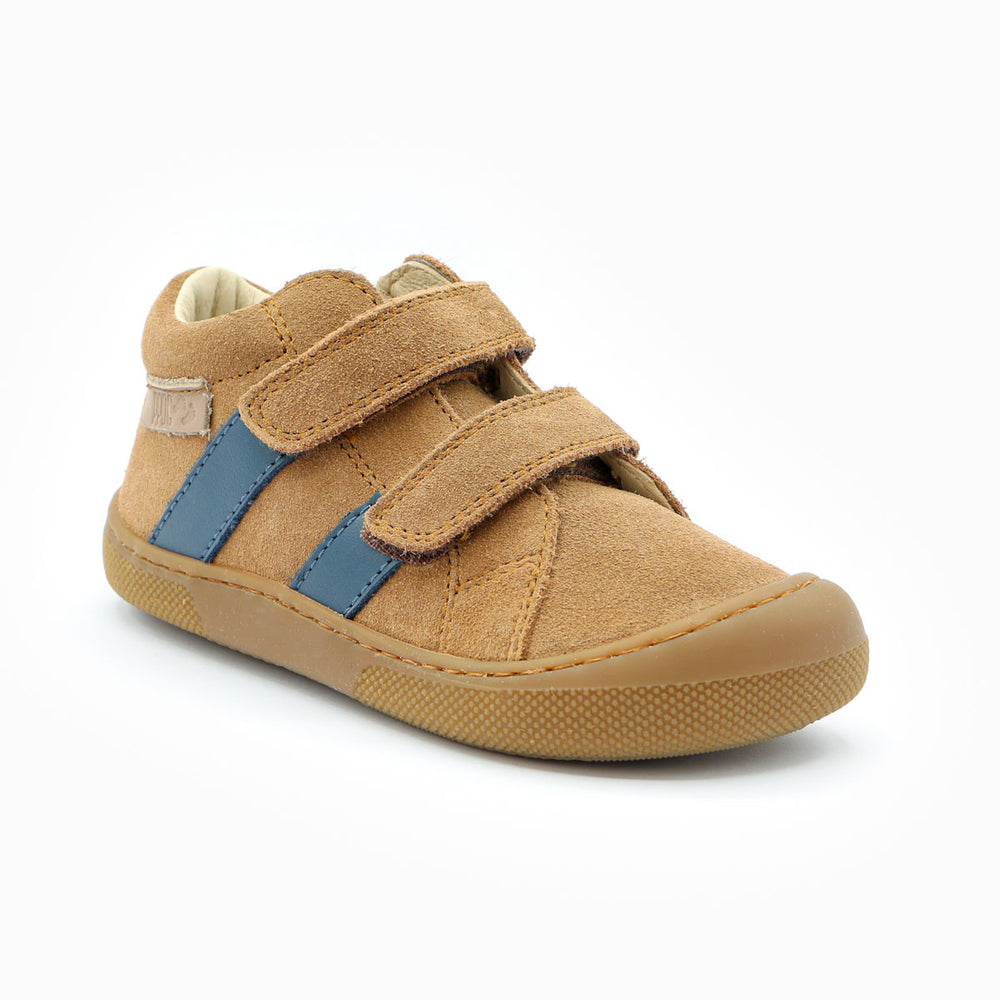 Naturino Barefoot Grimby Velcros Brown Indigo