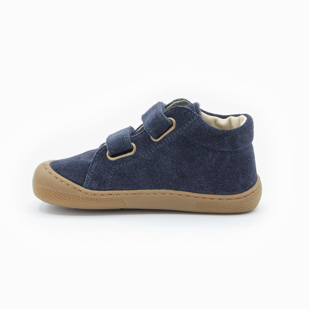 Naturino Barefoot Rimby Velcros Navy Dark Orange