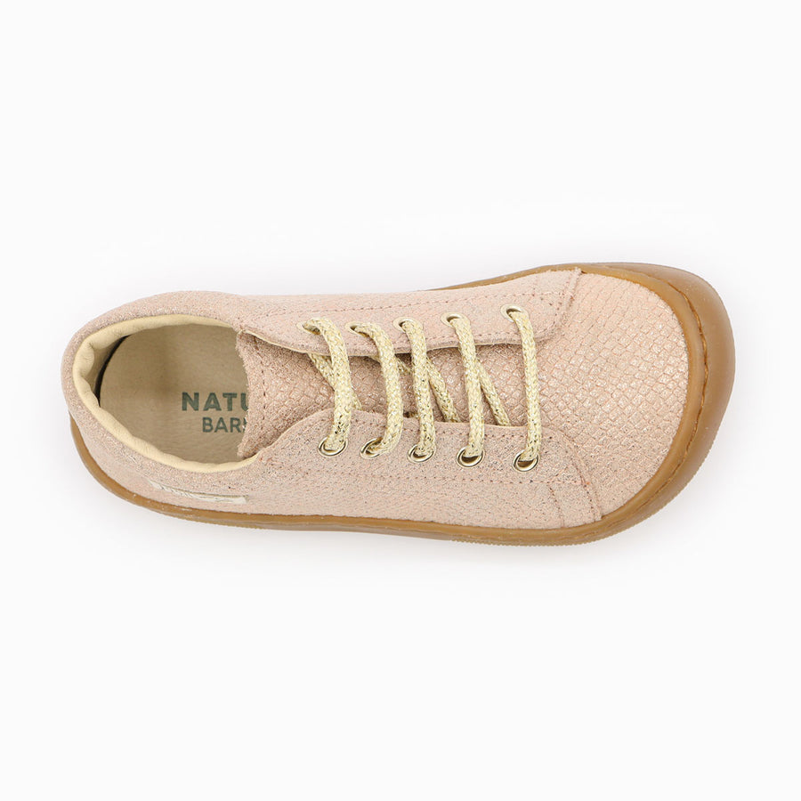 Naturino Barefoot Orec Cordones Lizard Rose