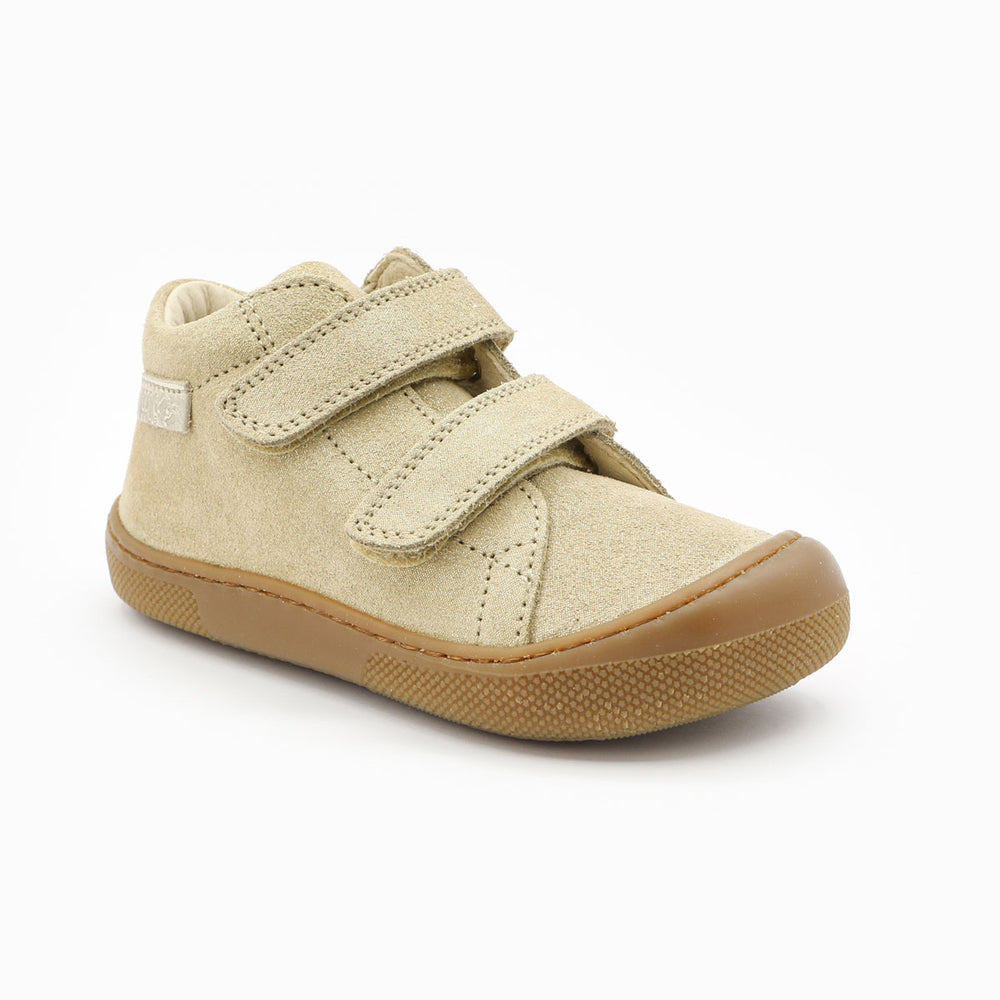 Naturino Barefoot Orec Velcros Glitter Platinum