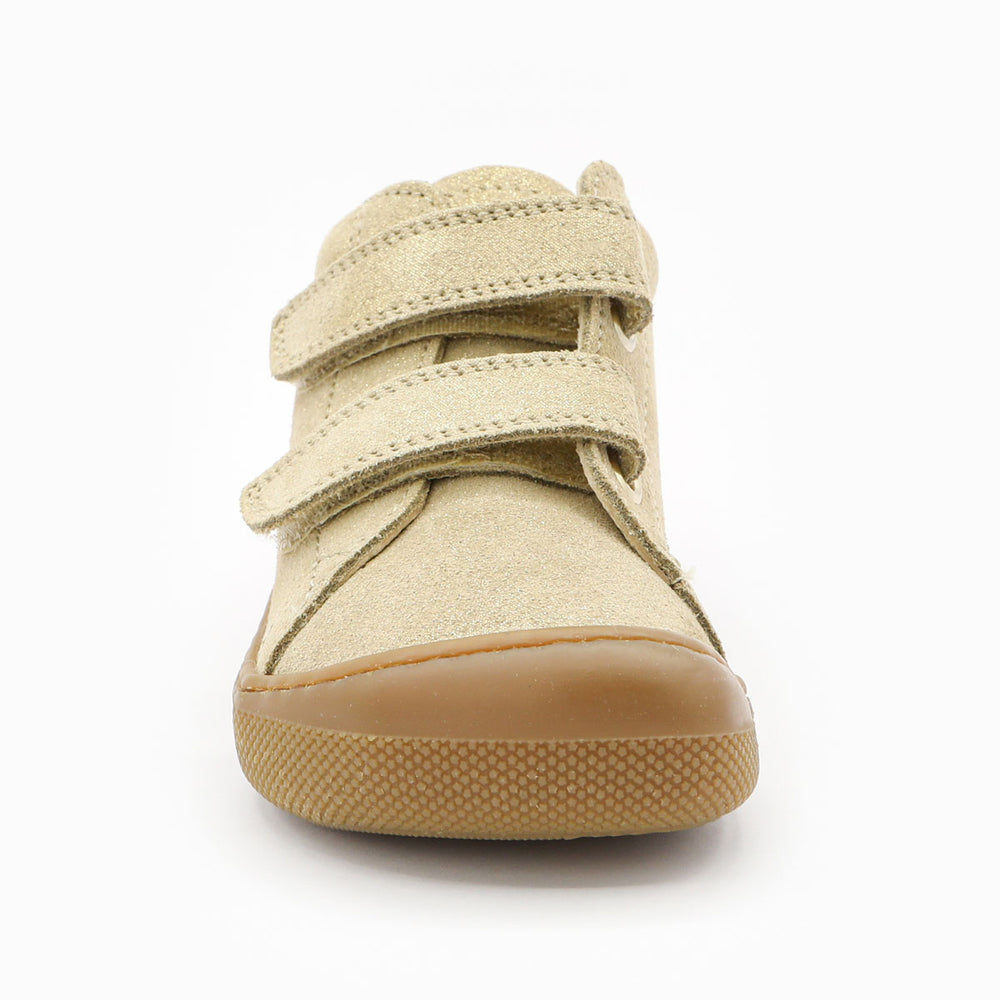 Naturino Barefoot Orec Velcros Glitter Platinum