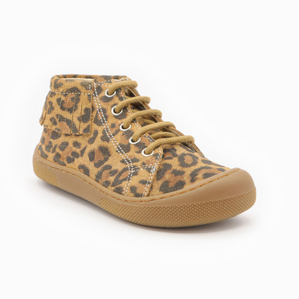 Naturino Barefoot Giosy Lacets Jaguar Brown